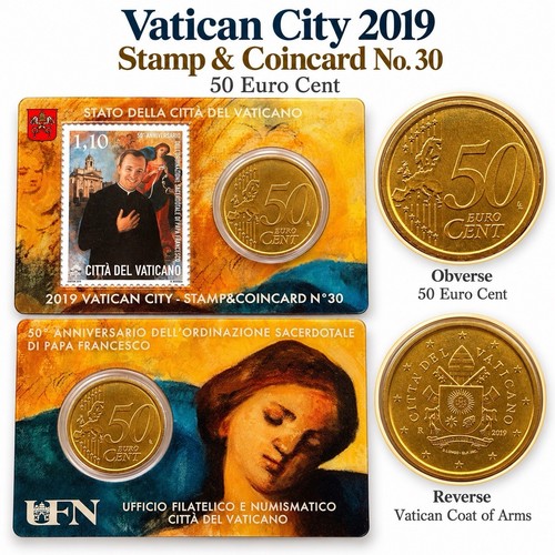 Vatikanstadt 2019 cent - vatikanstadt,