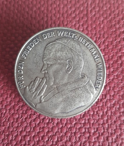 Medaille papst johannes paul - papst,