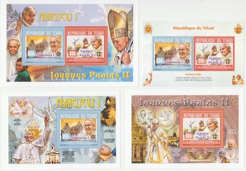 Tschad 2013 set papst paul - 2013,