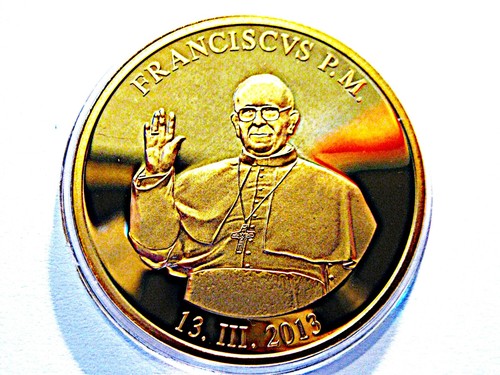 Medaille papst franziskus - ,