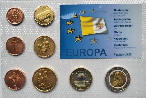 Vatikan 2018 euro - vatikan,