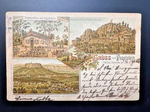 Sachsen litho gruss vom - sachsen,
