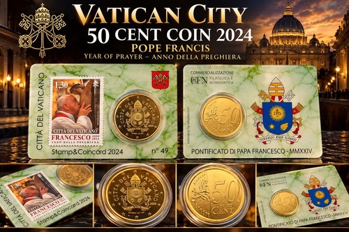 Vatikanstadt 2024 cent - vatikanstadt,