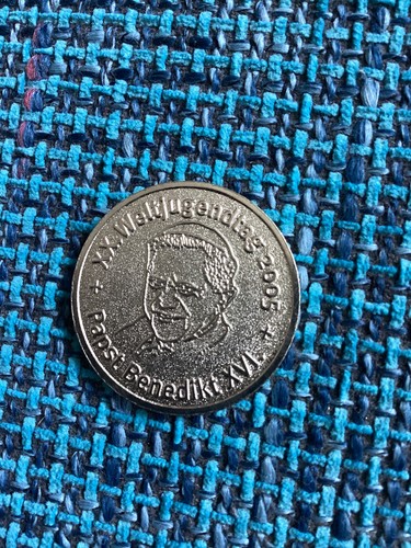 Medaille papst benedikt - medaille:, xvi