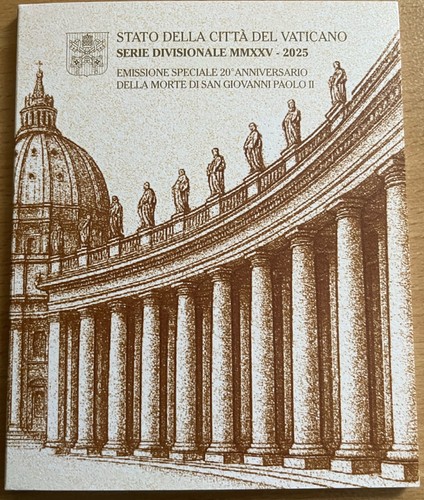 Vatikan 2025 euro papst - vatikan, 5