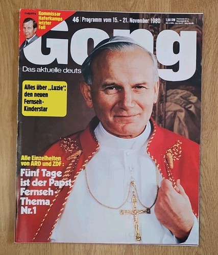 Gong zeitschrift 1980 - tv, 46/1980