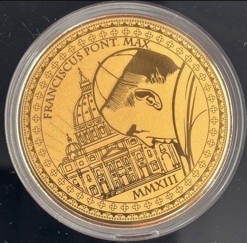 Vatikanstadt goldmedaille 999 - goldmedaille,