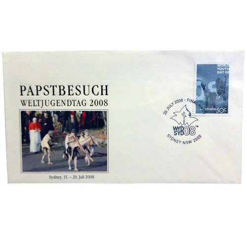 Ersttagsbrief papst benedikt - ersttagsbrief,