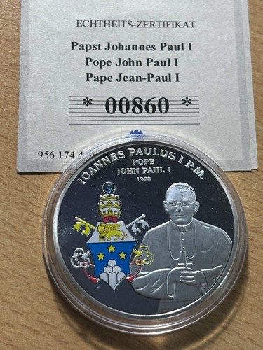 Medaille papst ioannes - medaille,