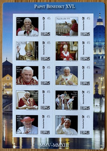 Brd folienblatt briefmarke - brd,