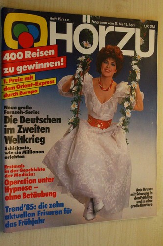 Hörzu 1985 anja kruse - anja,
