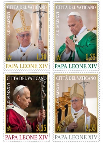 Vatikan 2026 briefmarkensatz - vatikan,