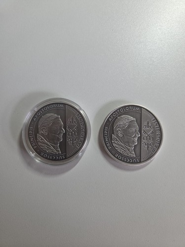 Vatikan silbermedaille - x,