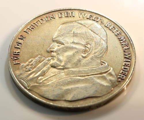 Gedenkmedaille zum besuch von - zum,