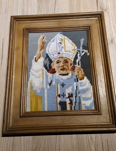 Papstbild handarbeit - papstbild,,