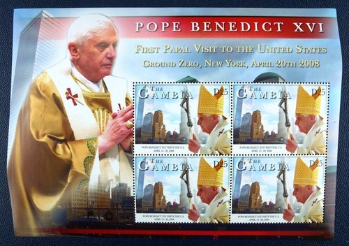 Gambia 2008 papst benedikt - 2008,