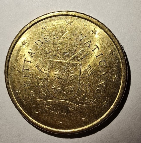 Seltene cent vatikan 2024 - 50,