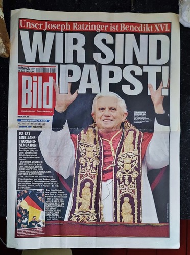 Zum tode vom papst - vom,