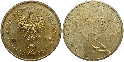 Polen poland 2 zloty - -,