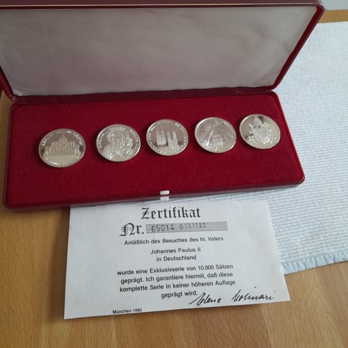 Münzen silber papst - münzen, paul